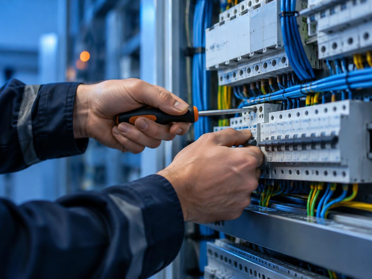 Electrical work by Faber Tech Solutions